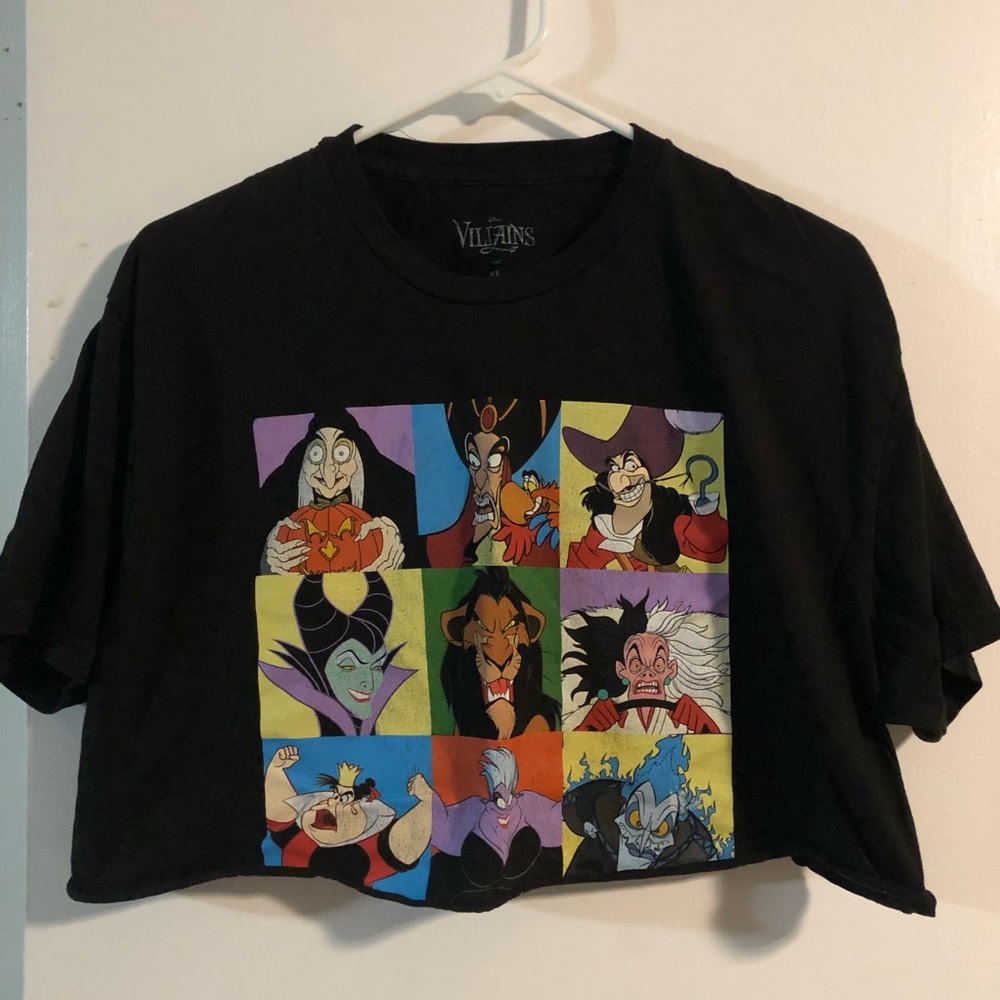 Disney Villains Crop T-Shirt